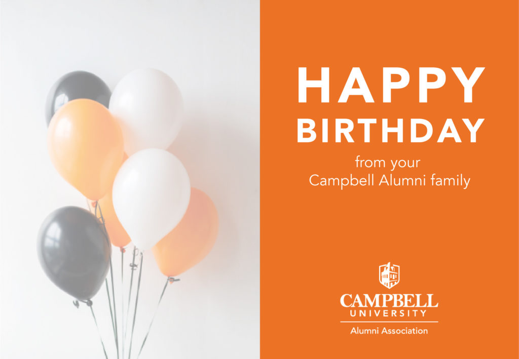 Campbell Alumni Birthday Graphic 1